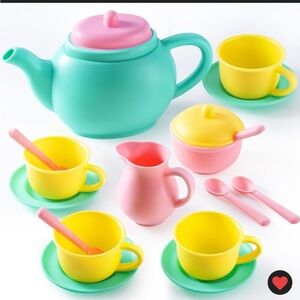 Brand NEW Colorful Kids Tea Set